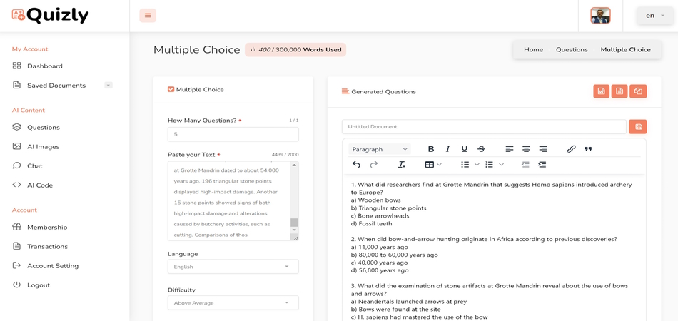 Quizly AI AI Tool Details Price And Alternatives AItach