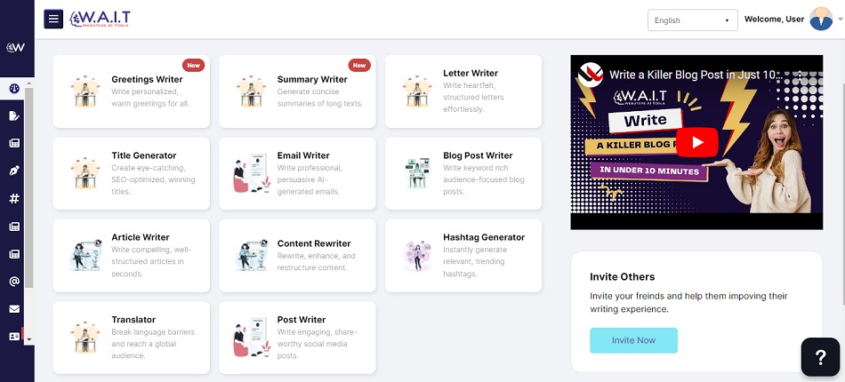W.A.I.T (Webuters AI Tools)