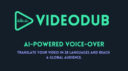 Videodub - AI-Powered Translated Voice-Over