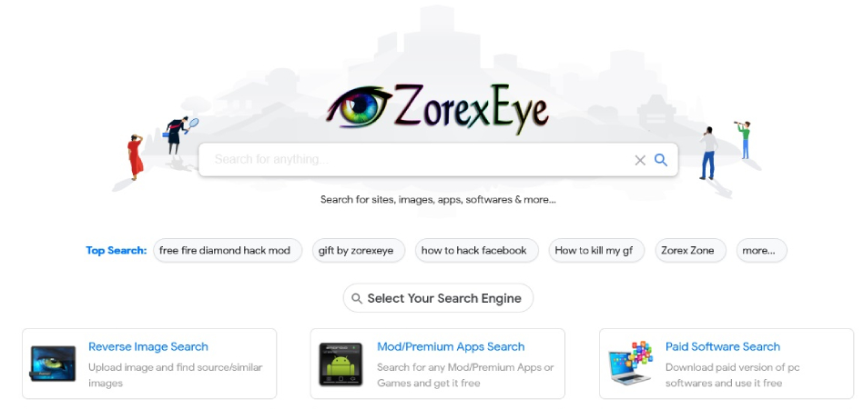 ZorexEye - The Hidden Things Search Engine