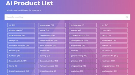 AI Products List