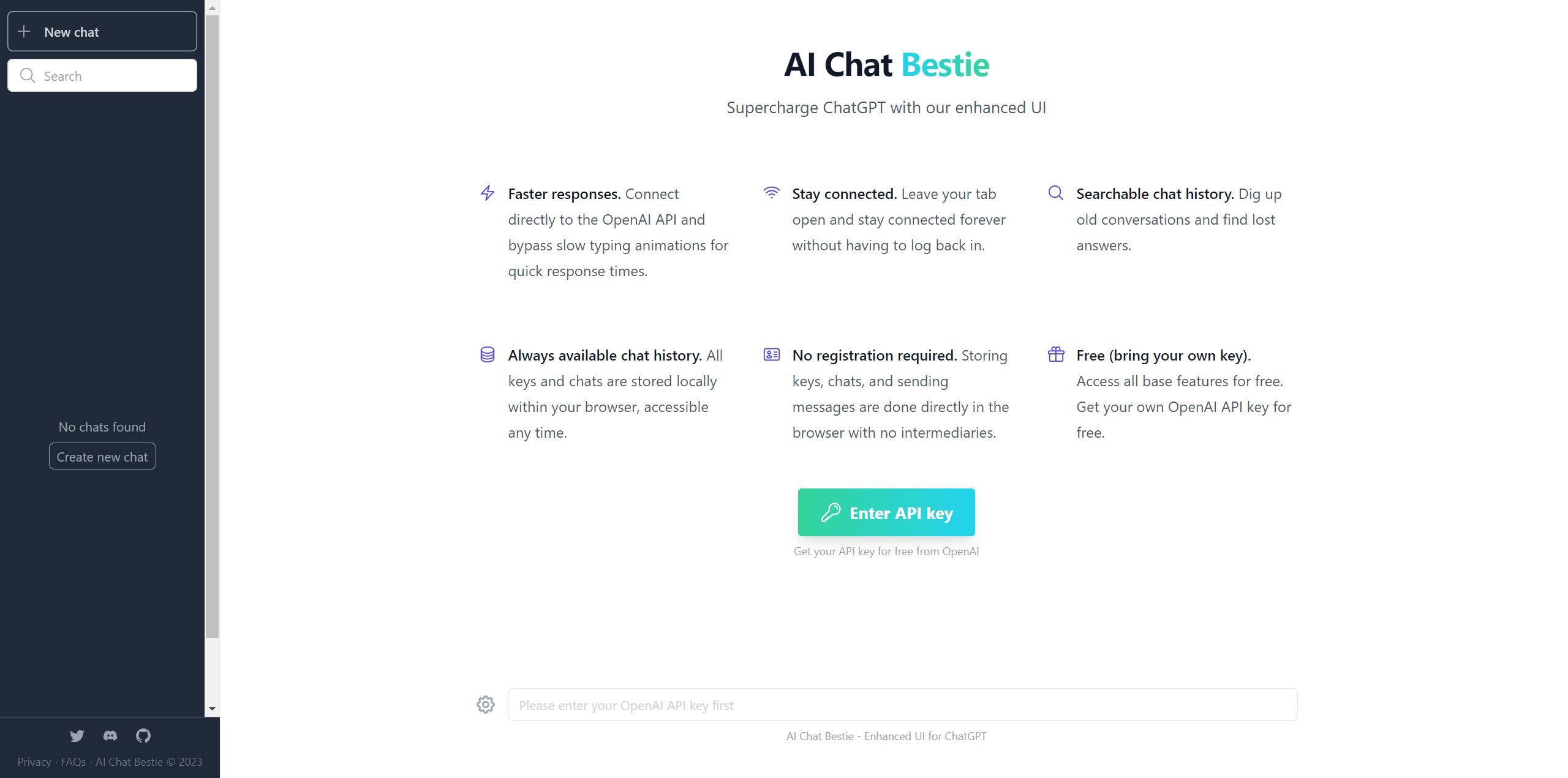 AI Chat Bestie