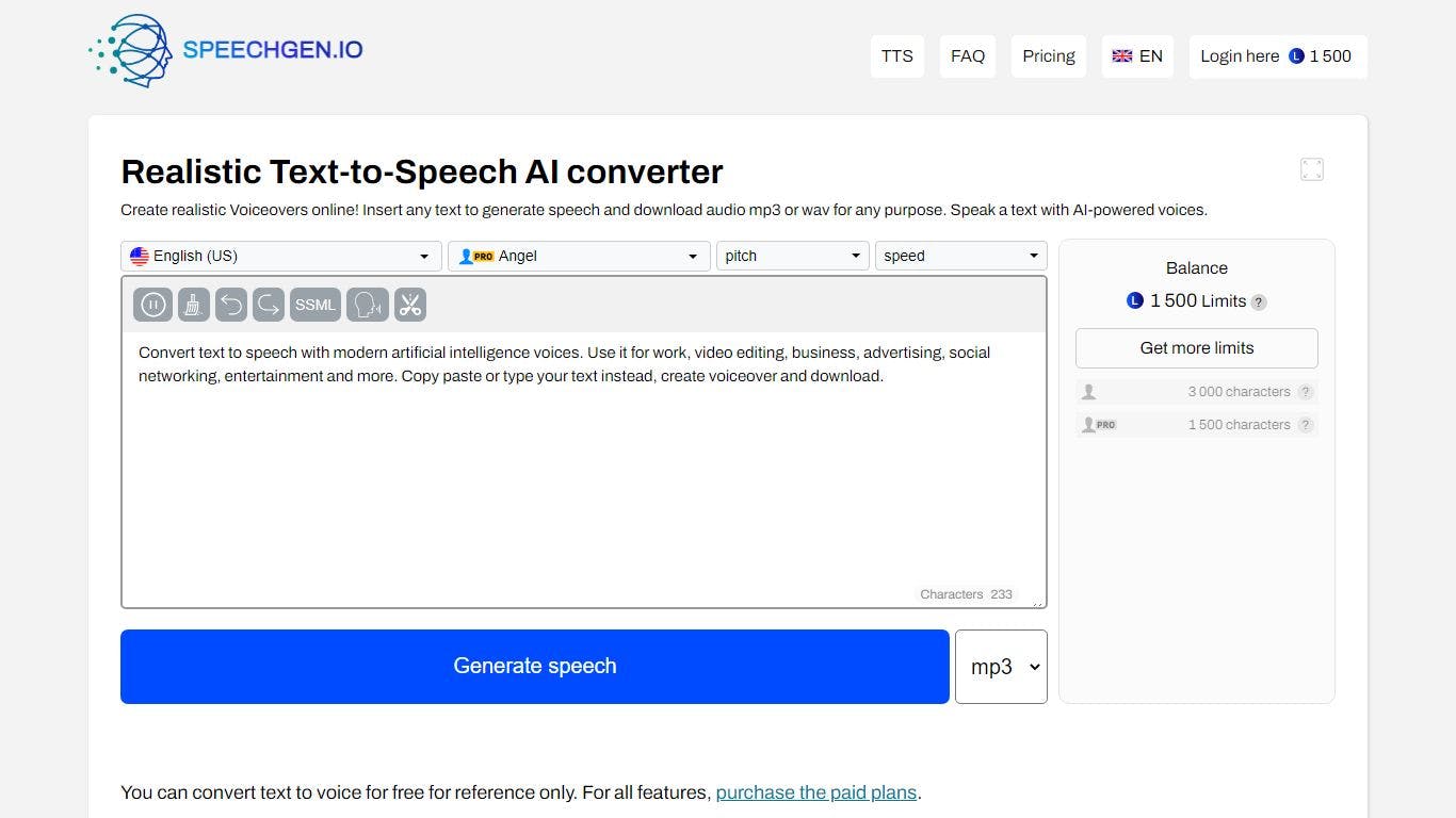 SpeechGen.io