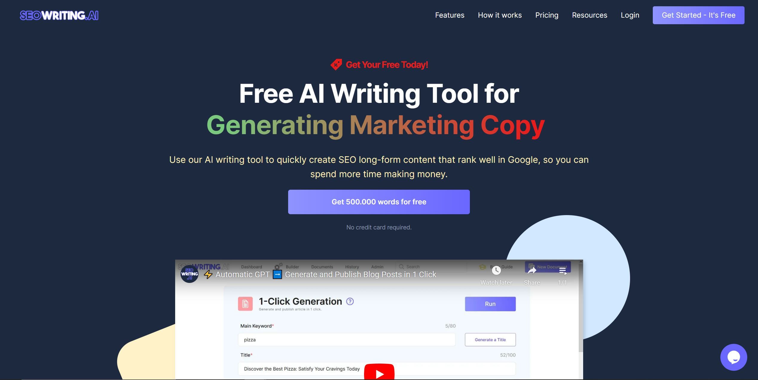 Seowriting AI