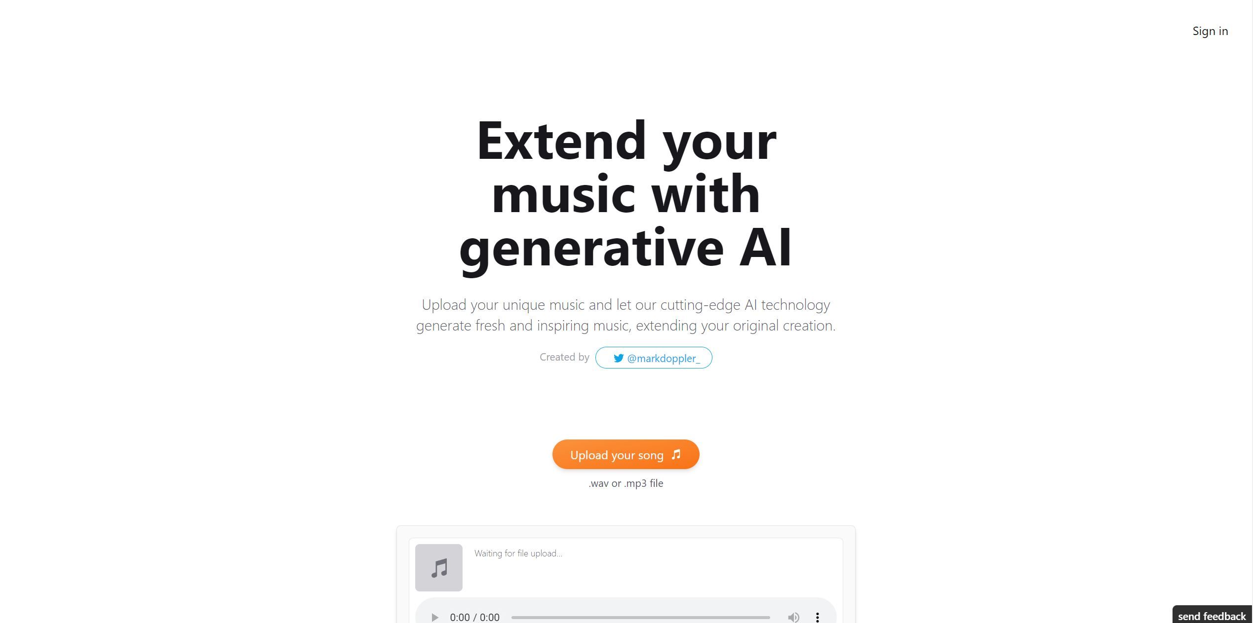 extend music with ai