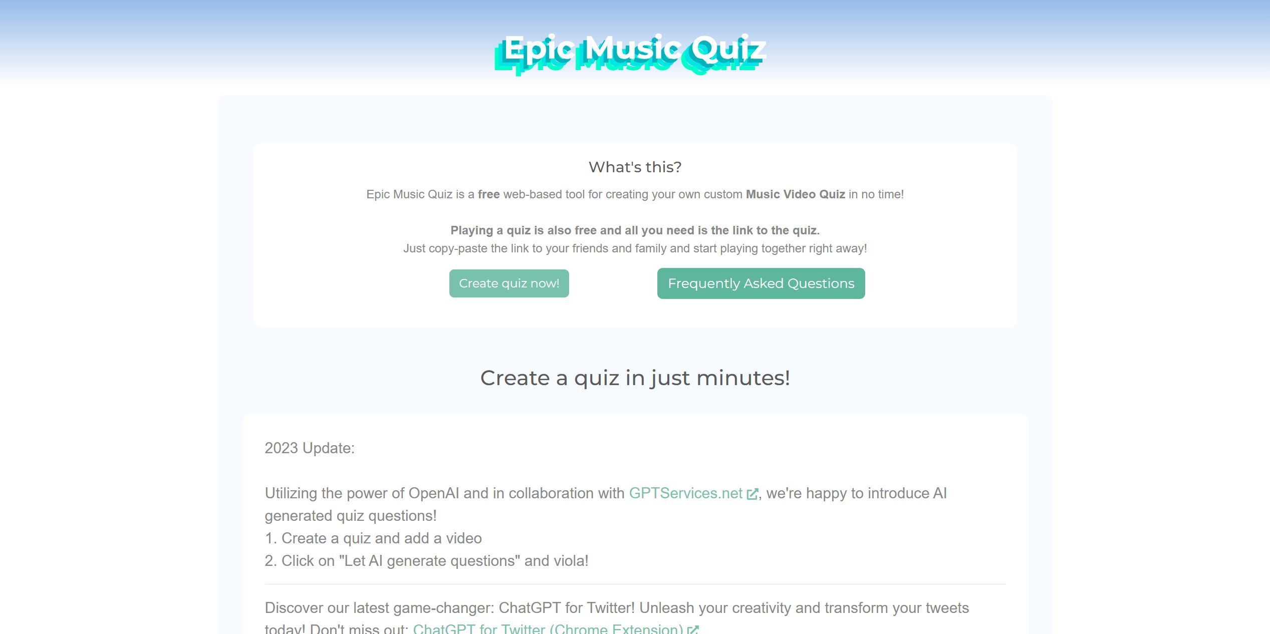 EpicMusicQuiz