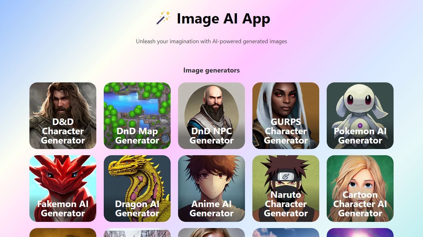 Image AI App