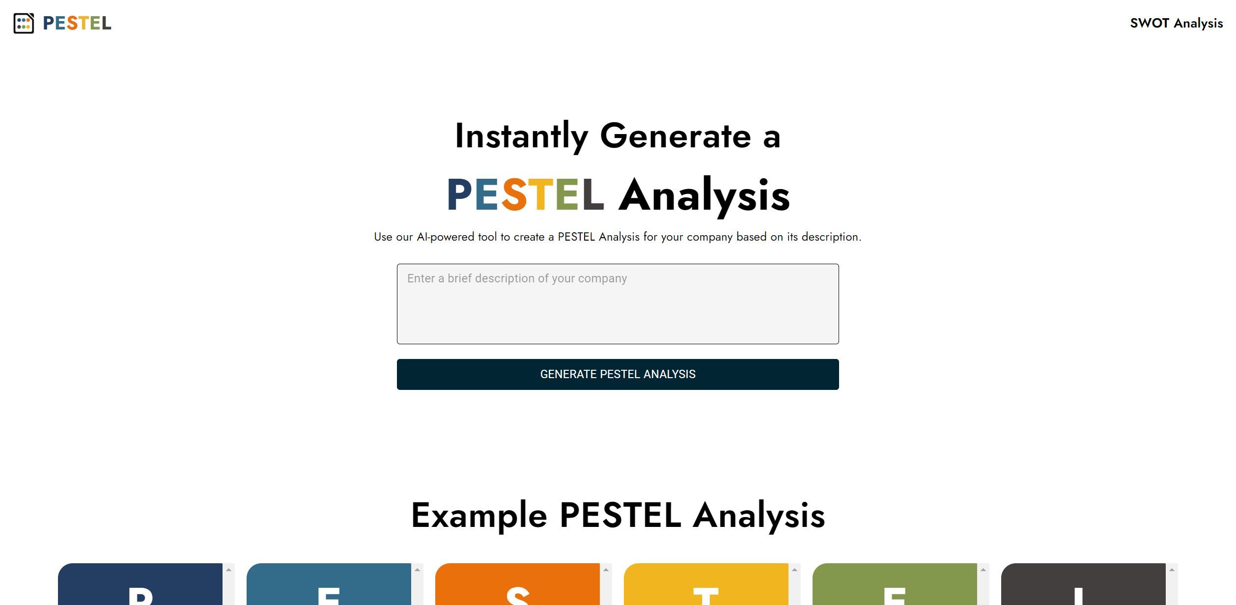 Pestel Analysis