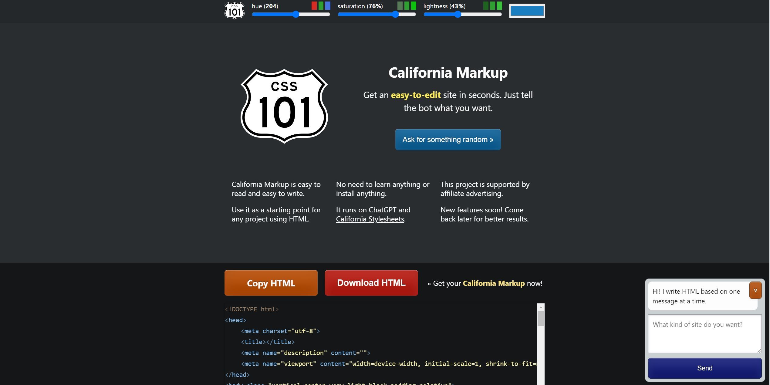 California Markup