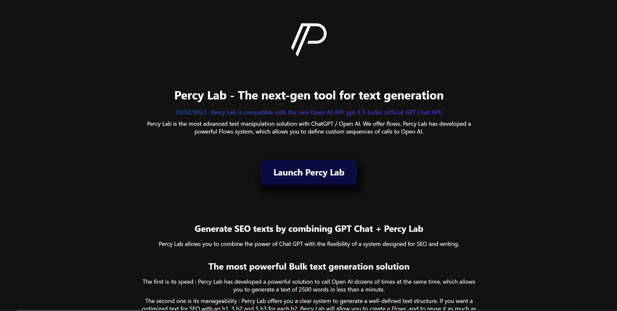 Percy Lab