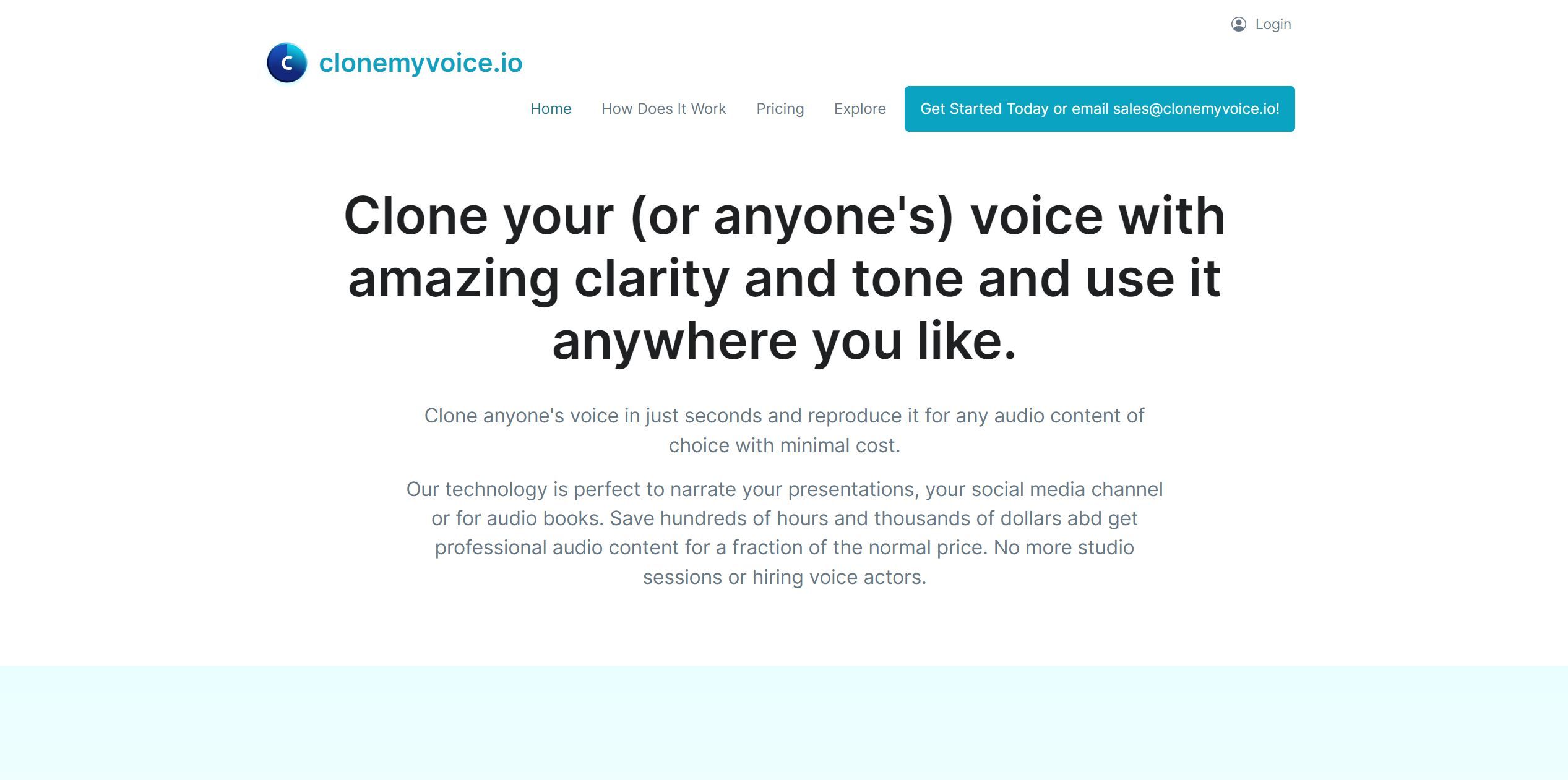 Clonemyvoice.io