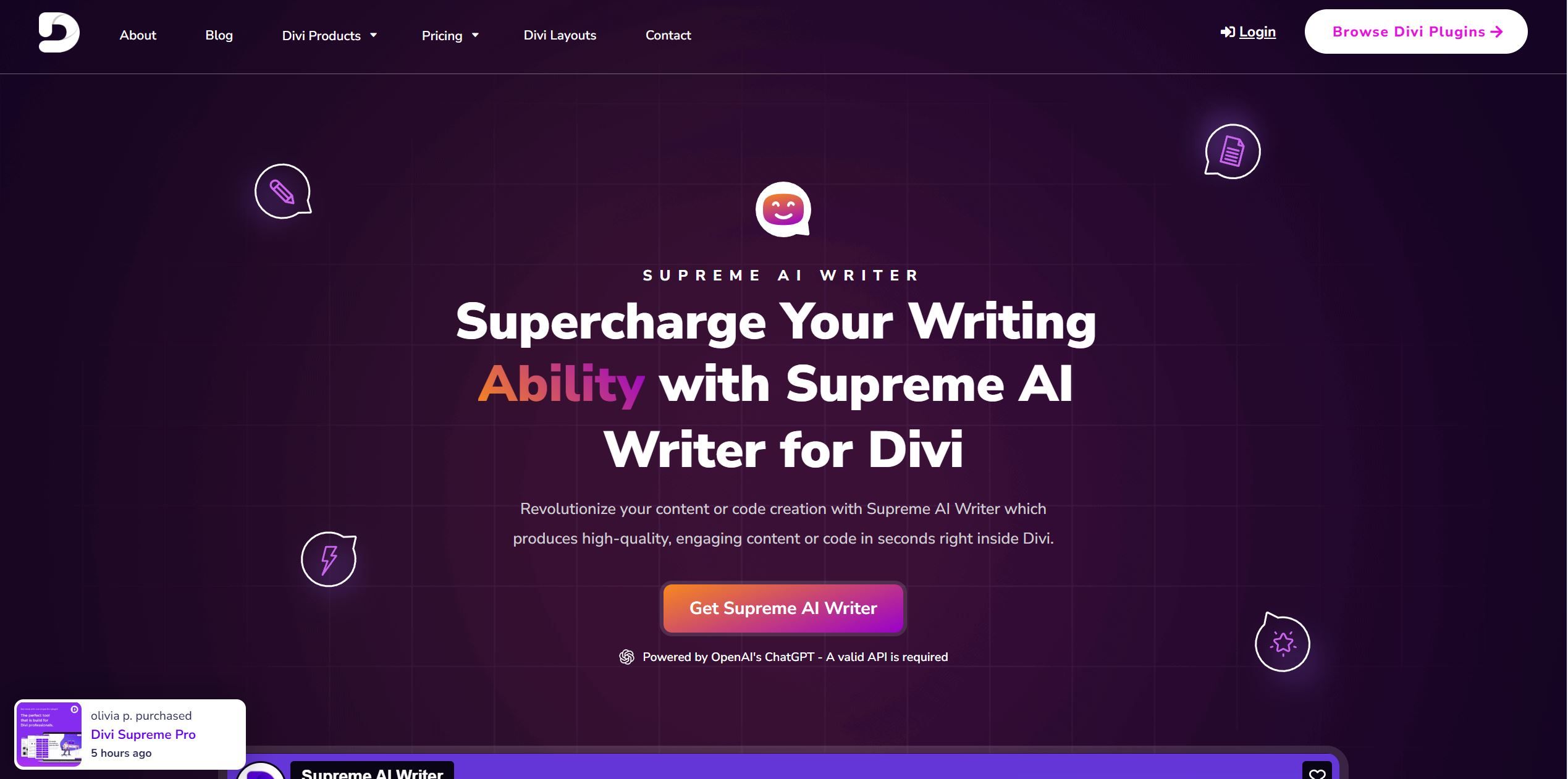 Supreme AI Writer
