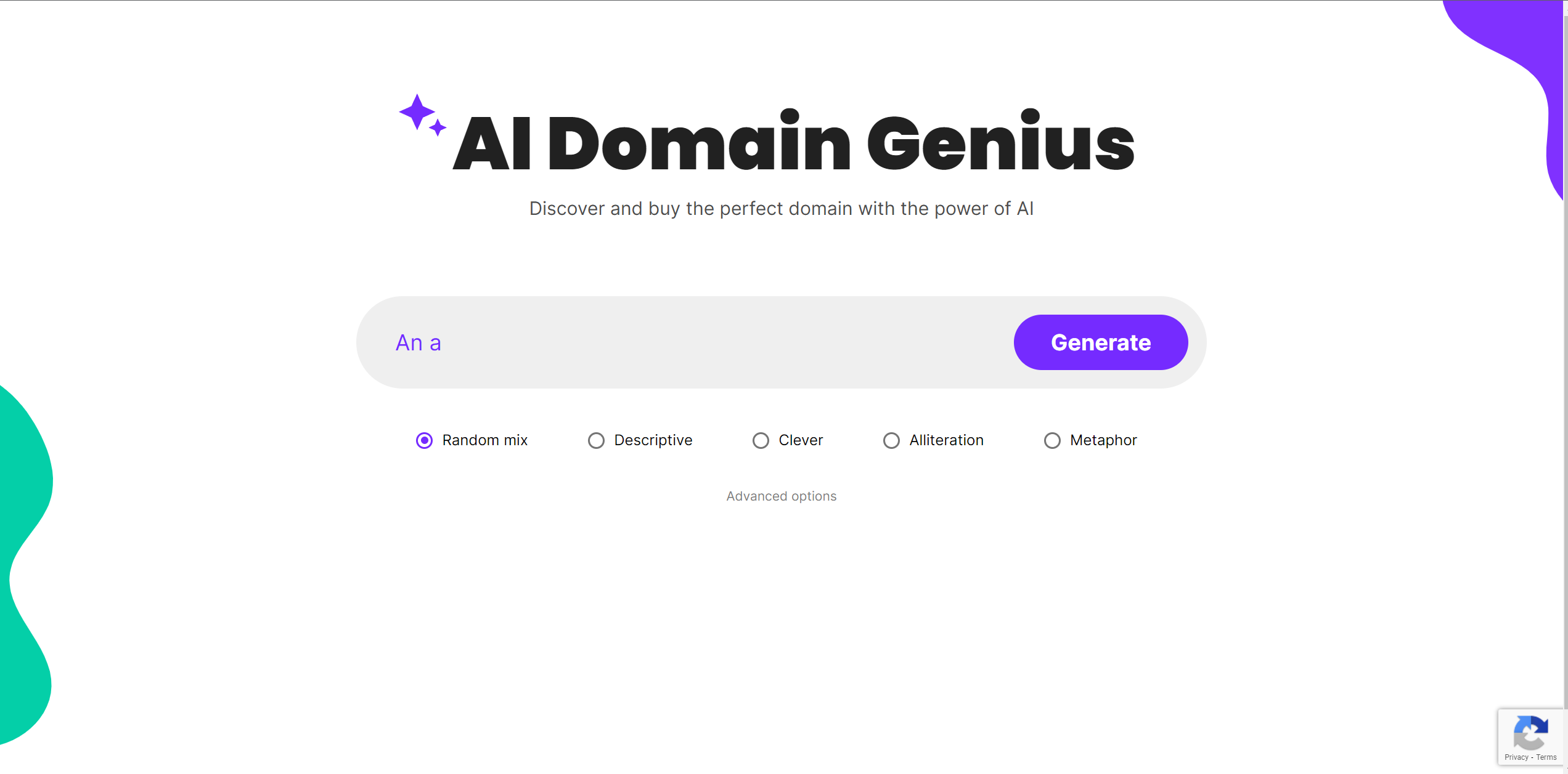 AI Domain Genius