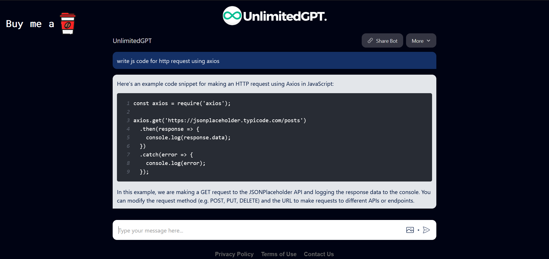 UnlimitedGPT