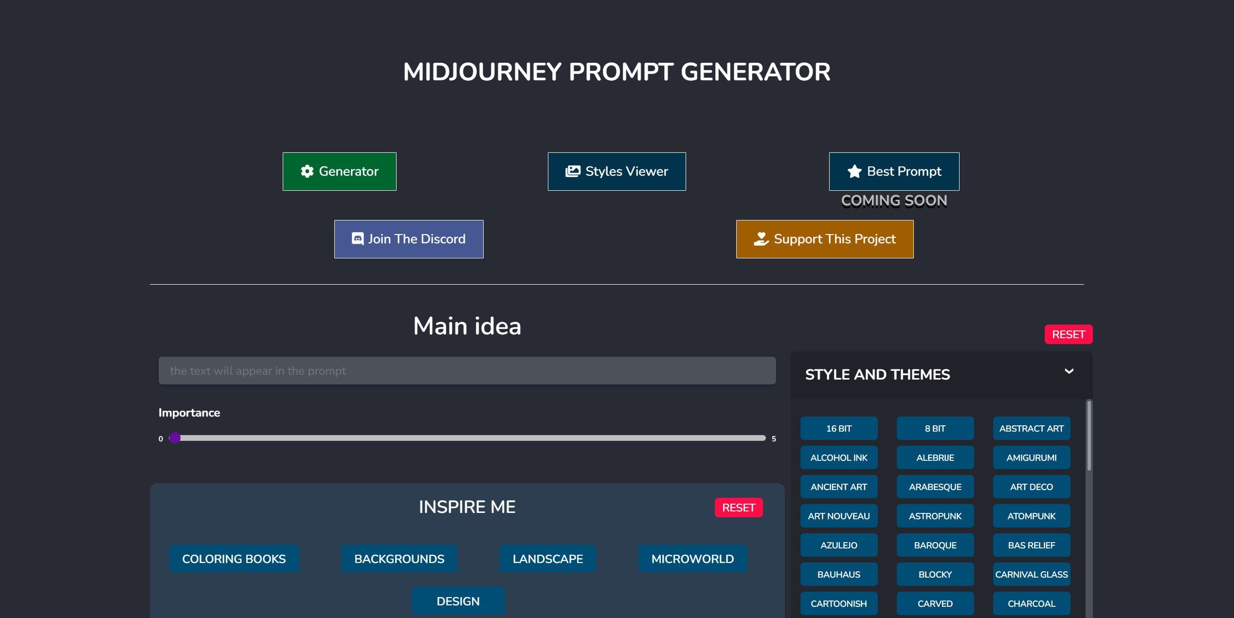 MidJourney Prompts Journey